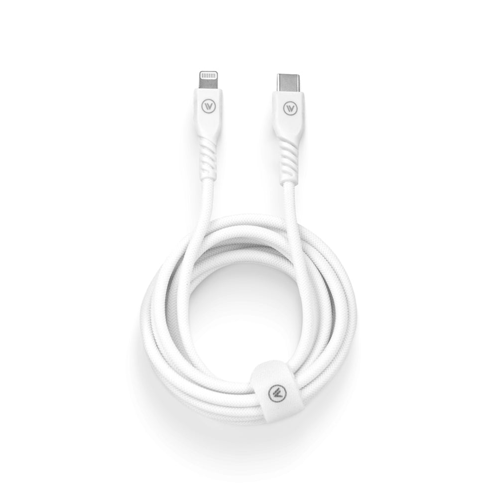 Cabo USB-C para MFi Lightning 2m Branco | Strong Cable iWill