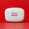 Fone de Ouvido TWS Branco | Flow Earbuds Coca-Cola