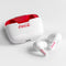 Fone de Ouvido TWS Branco | Flow Earbuds Coca-Cola