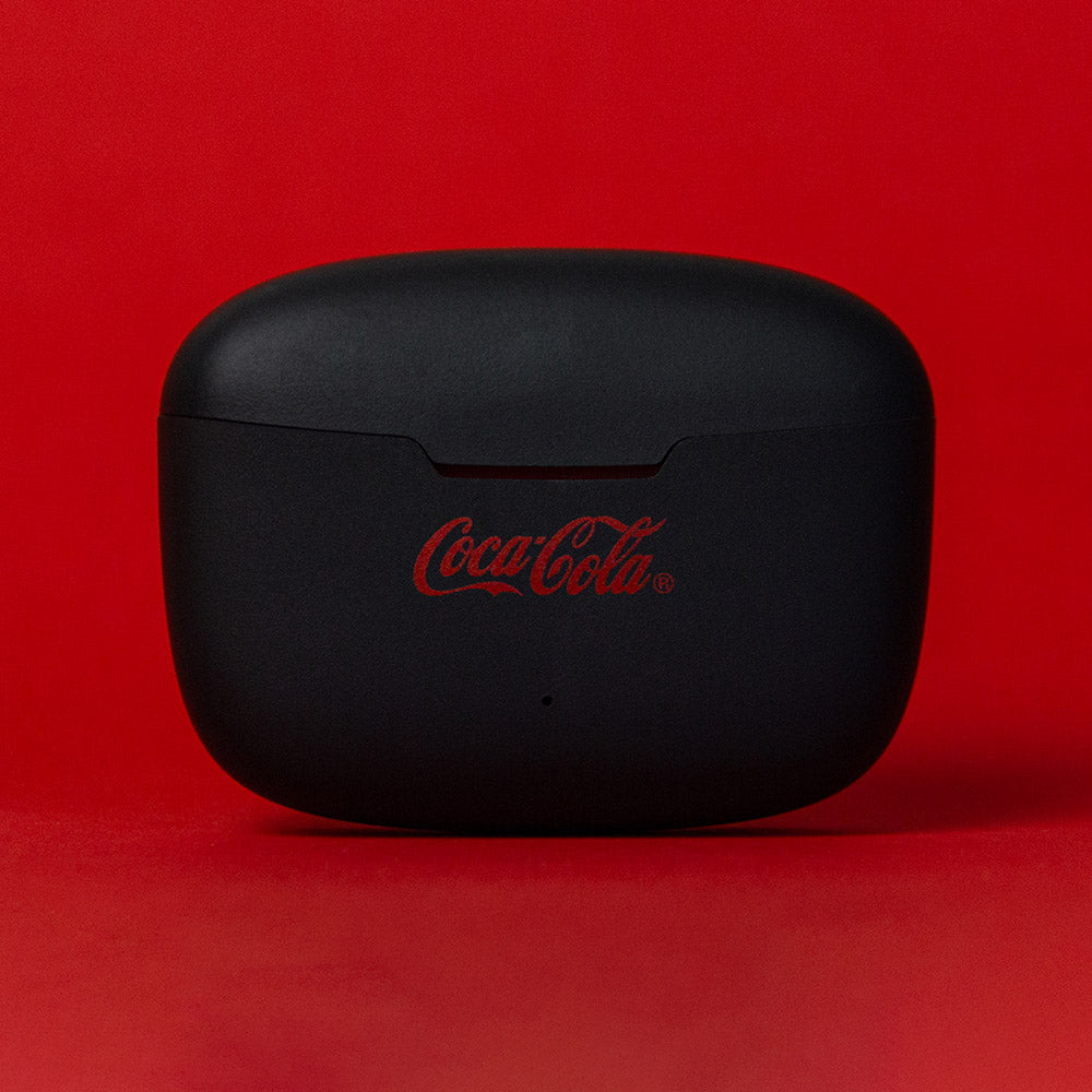 Fone de Ouvido TWS Preto | Flow Earbuds Coca-Cola