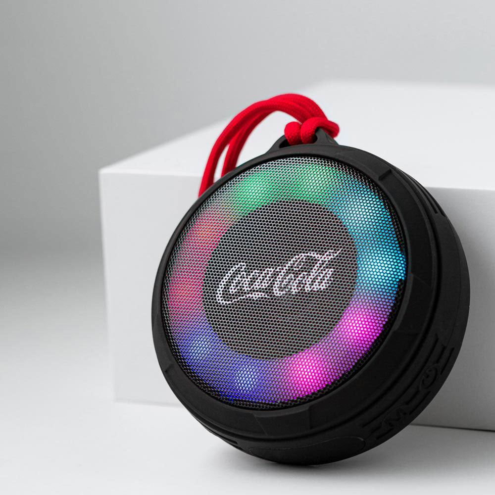 Caixa de Som Wireless Portátil | Bass Speaker Coca-Cola