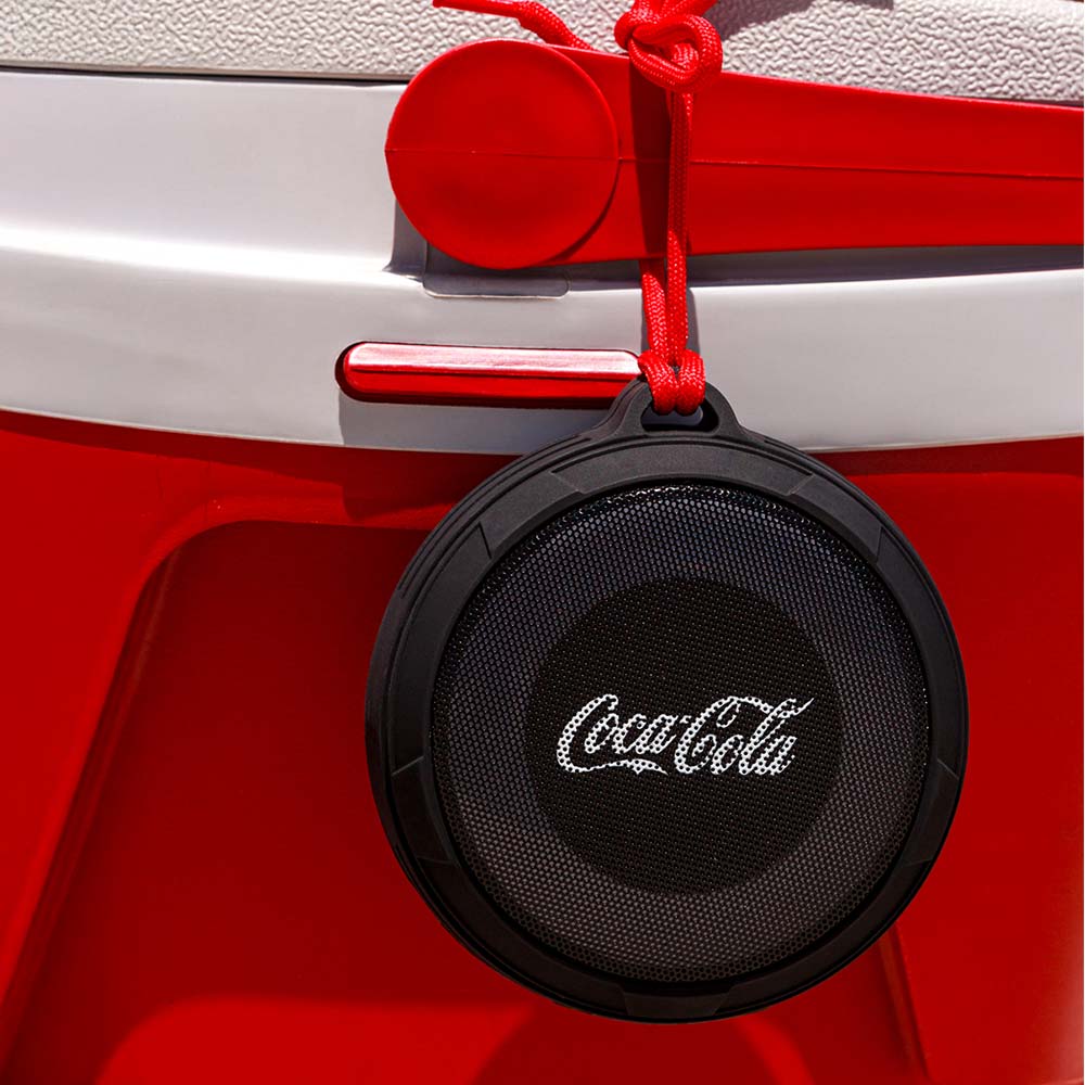 Caixa de Som Wireless Portátil | Bass Speaker Coca-Cola