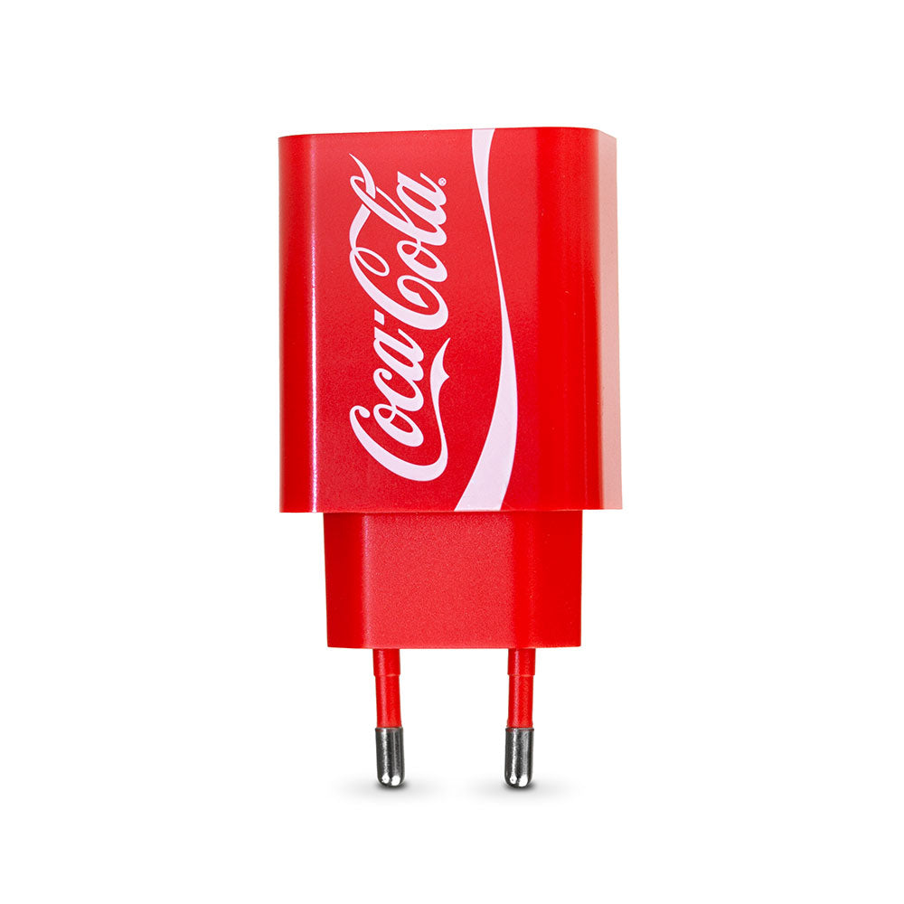 Carregador USB-C 20W Vermelho | PD Charger - Coca-Cola