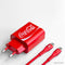 Carregador USB-C 20W Vermelho | PD Charger - Coca-Cola