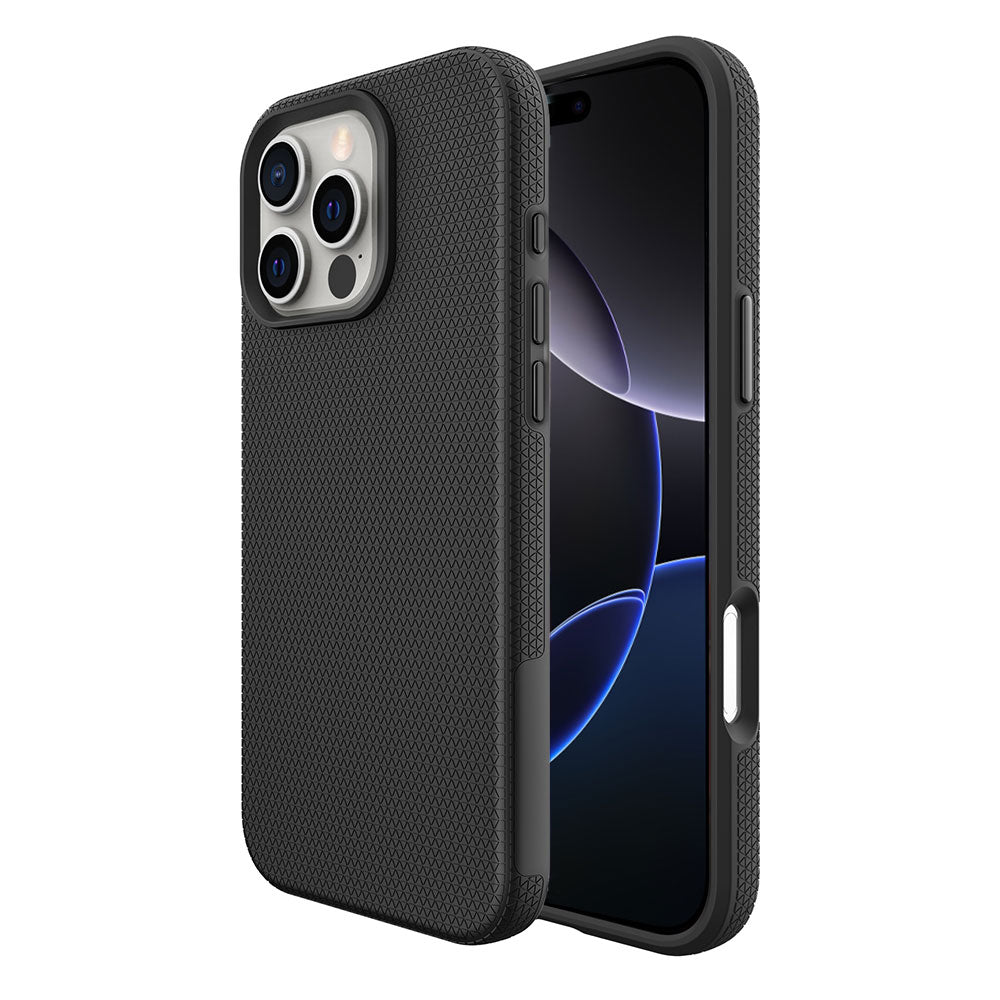 Capa para iPhone 16 Pro Antichoque Preta | Double Case iWill