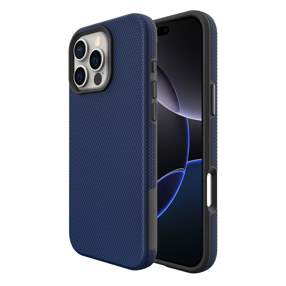 Capa para iPhone 16 Pro Max Antichoque Azul | Double Case iWill