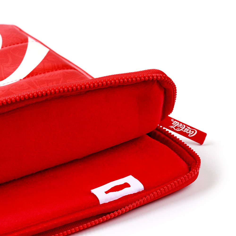 Capa para Notebook 14" Vermelha | Sleeve Coca-Cola