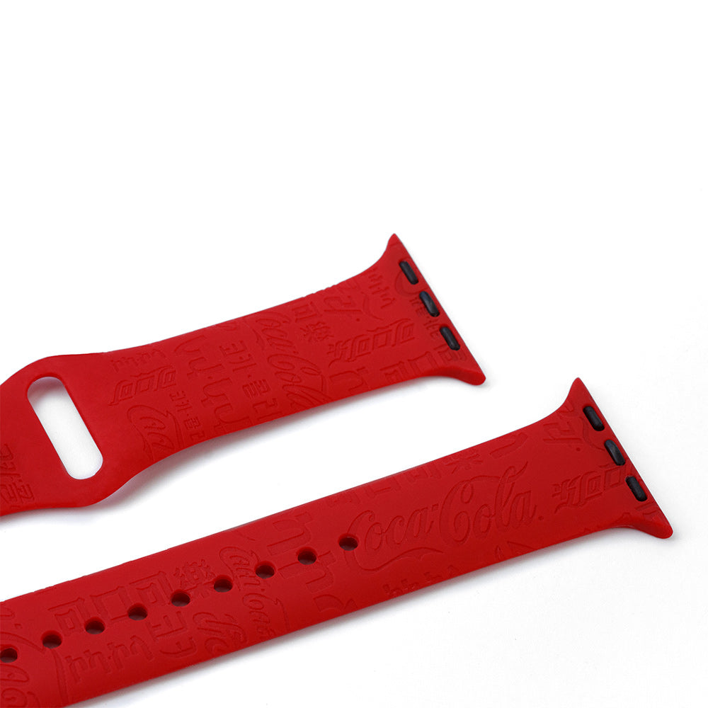 Pulseira para Apple Watch 38/40/41mm Vermelha | Coca-Cola