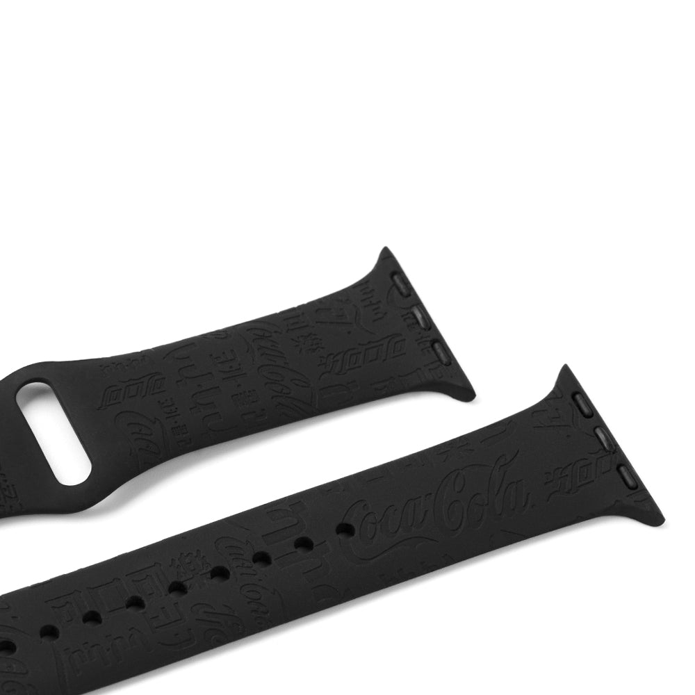 Pulseira para Apple Watch 38/40/41mm Preta | Coca-Cola