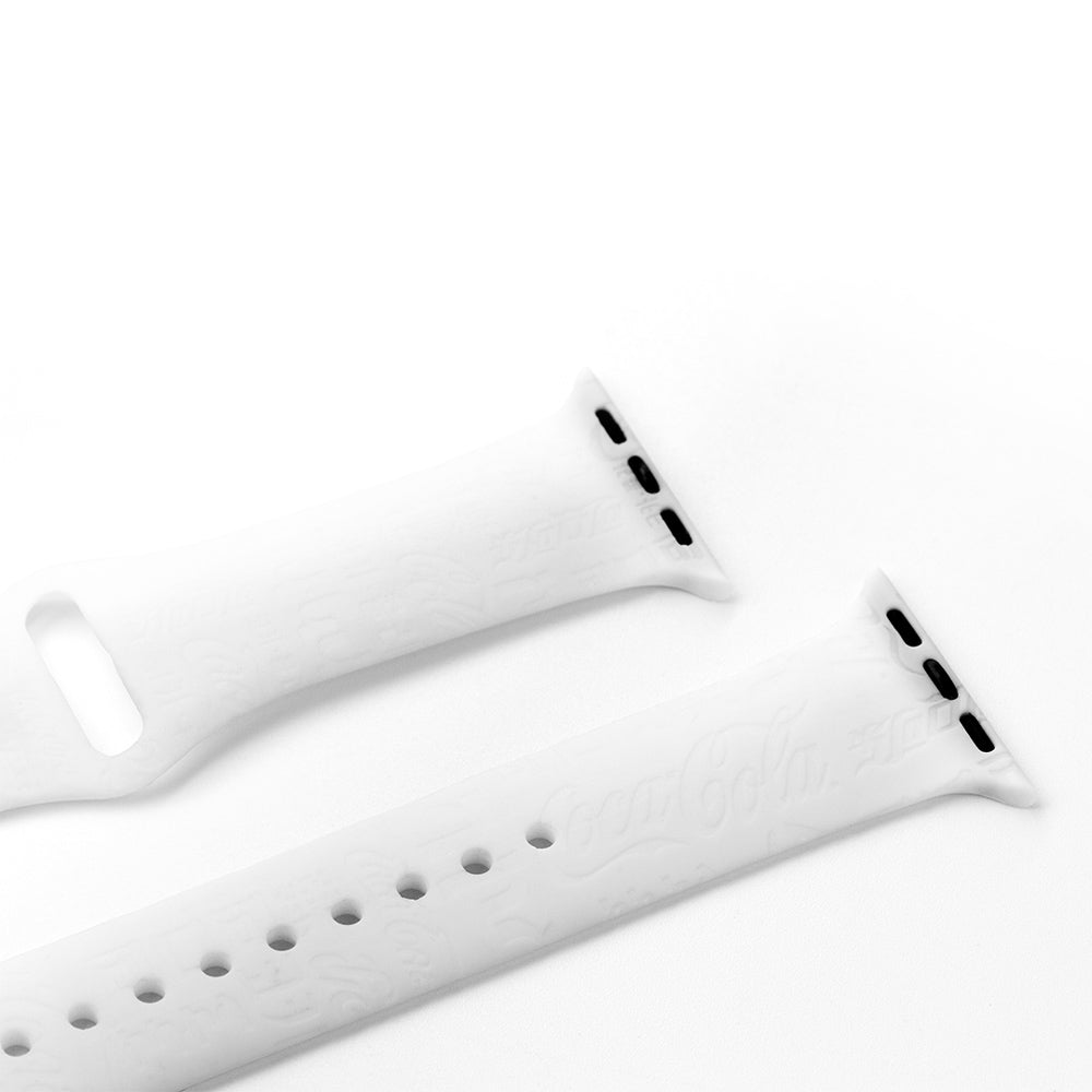 Pulseira para Apple Watch 38/40/41 mm Branca | Coca-Cola