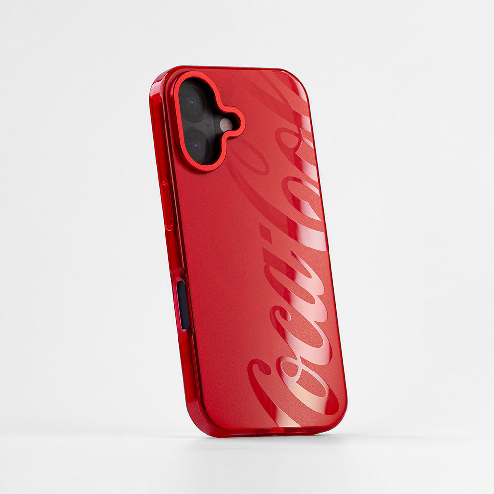 Capa para iPhone 16 Plus Vermelha | Magcase Coca-Cola