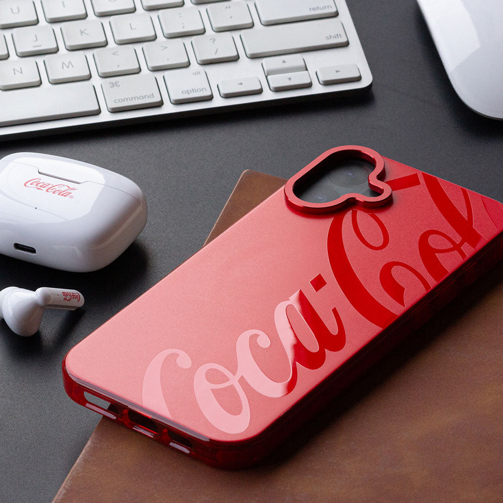 Capa para iPhone 16 Plus Vermelha | Magcase Coca-Cola