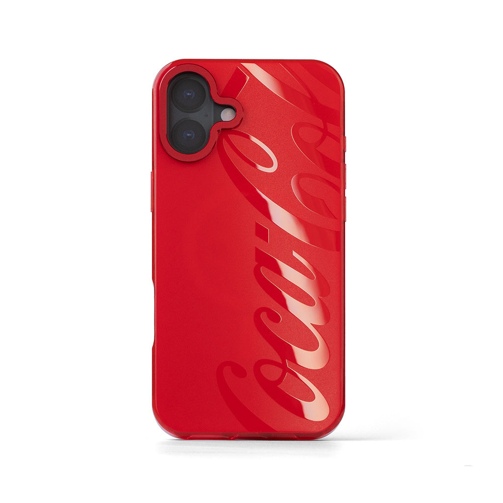 Capa para iPhone 16 Plus Vermelha | Magcase Coca-Cola
