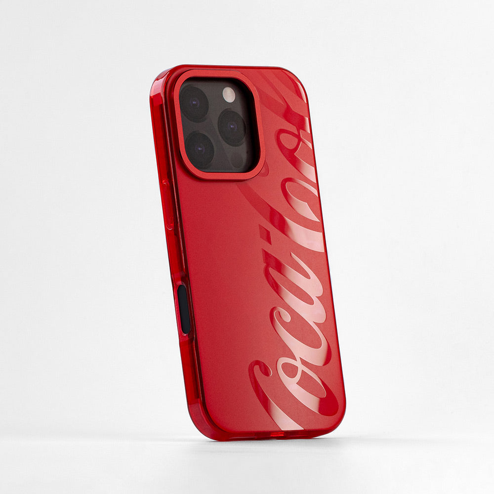 Capa para iPhone 16 Pro Max Vermelha | Magcase Coca-Cola