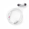 Fone de Ouvido Intra-Auricular com Microfone USB-C Branco | Neo Easy Coca-Cola