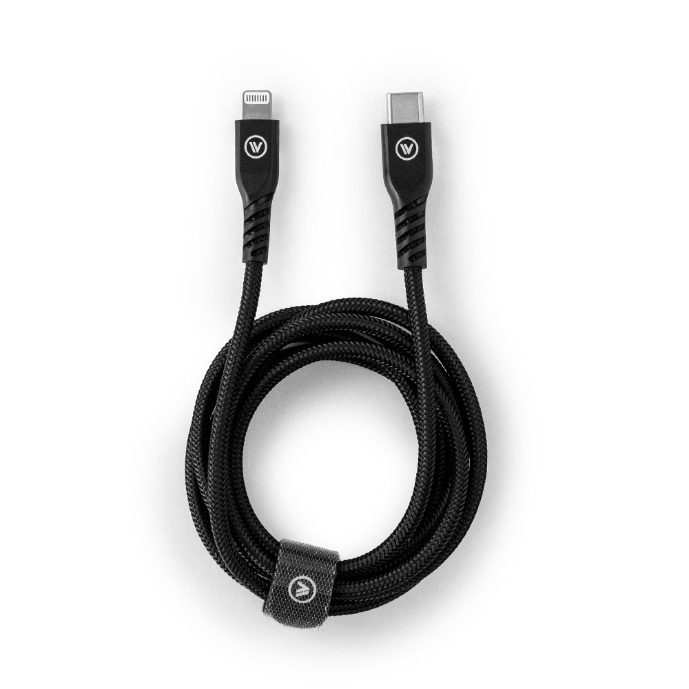 Cabo USB-C para MFi 1,2m Preto | Strong Cable iWill