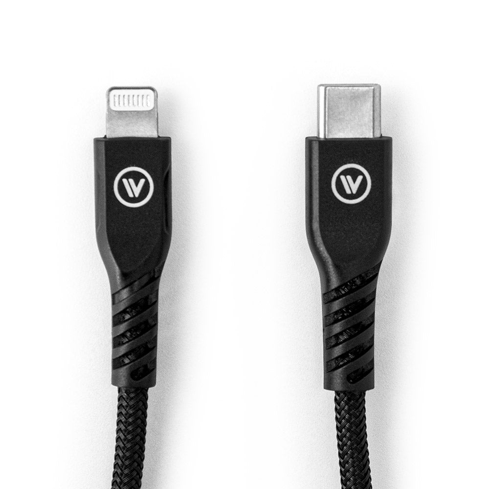 Cabo USB-C para MFi 1,2m Preto | Strong Cable iWill
