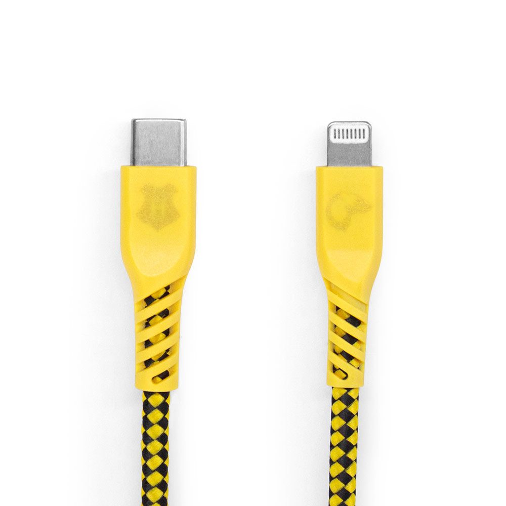 Cabo MFi Lightning para USB-C Amarelo | Lufa-Lufa Harry Potter
