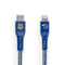 Cabo MFi Lightning para USB-C Azul | Corvinal Harry Potter