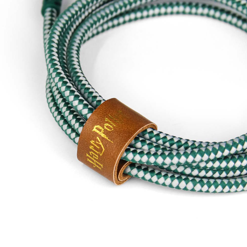 Cabo USB-C para USB-C Verde | Sonserina Harry Potter