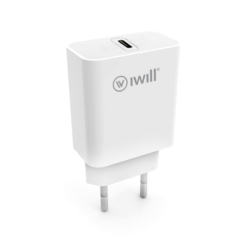 Carregador de Parede com 1 USB-C PD 20W - Power Delivery Charger