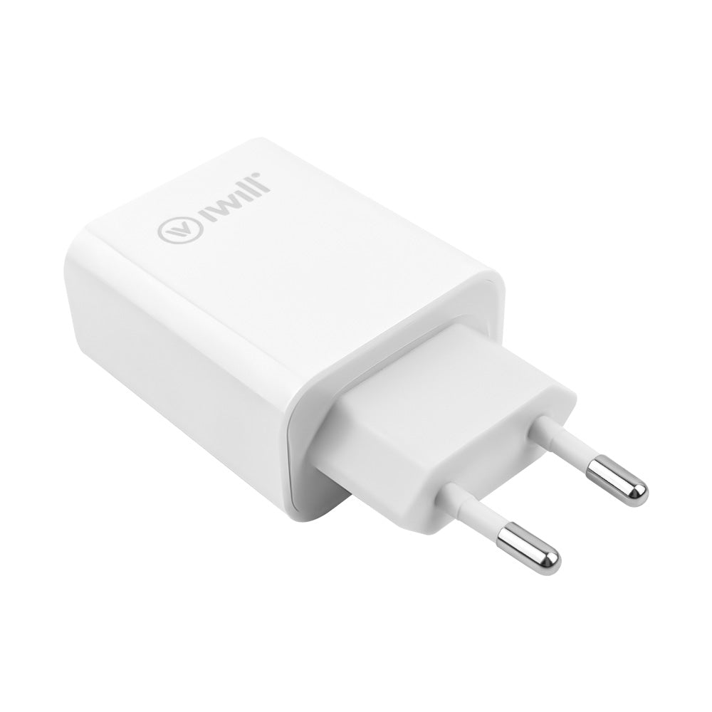Carregador USB-C 20W Branco | PD Charger iWill