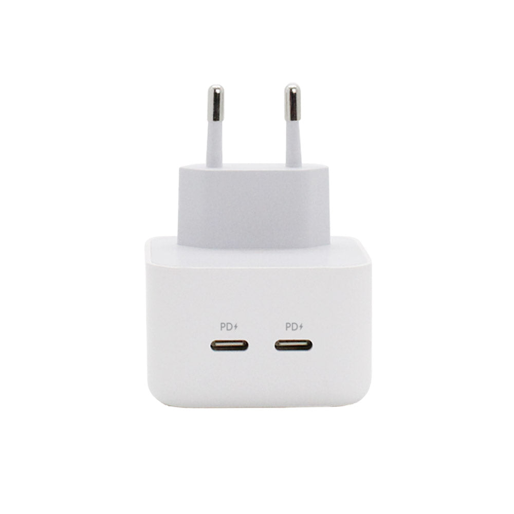 Carregador com 2 saídas USB-C PD 35W | iWill