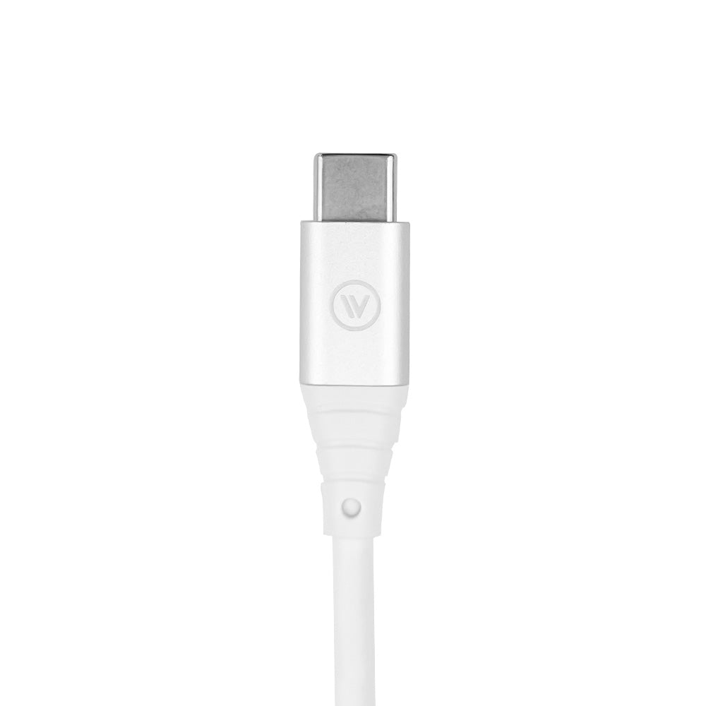 Cabo MFi Lightning para USB-C em TPE 2m Branco | Hard Cable iWill