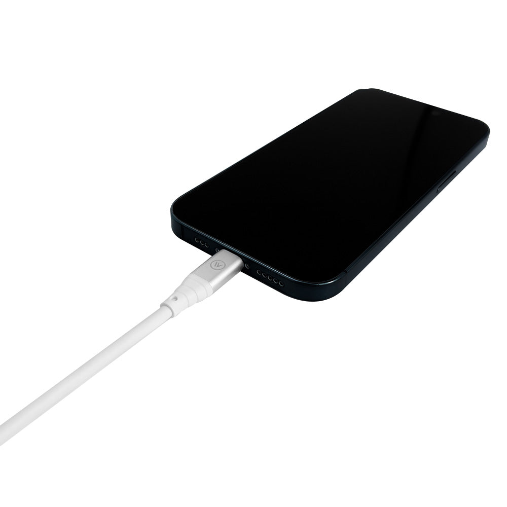 Cabo MFi Lightning para USB-C em TPE Branco | Hard Cable iWill