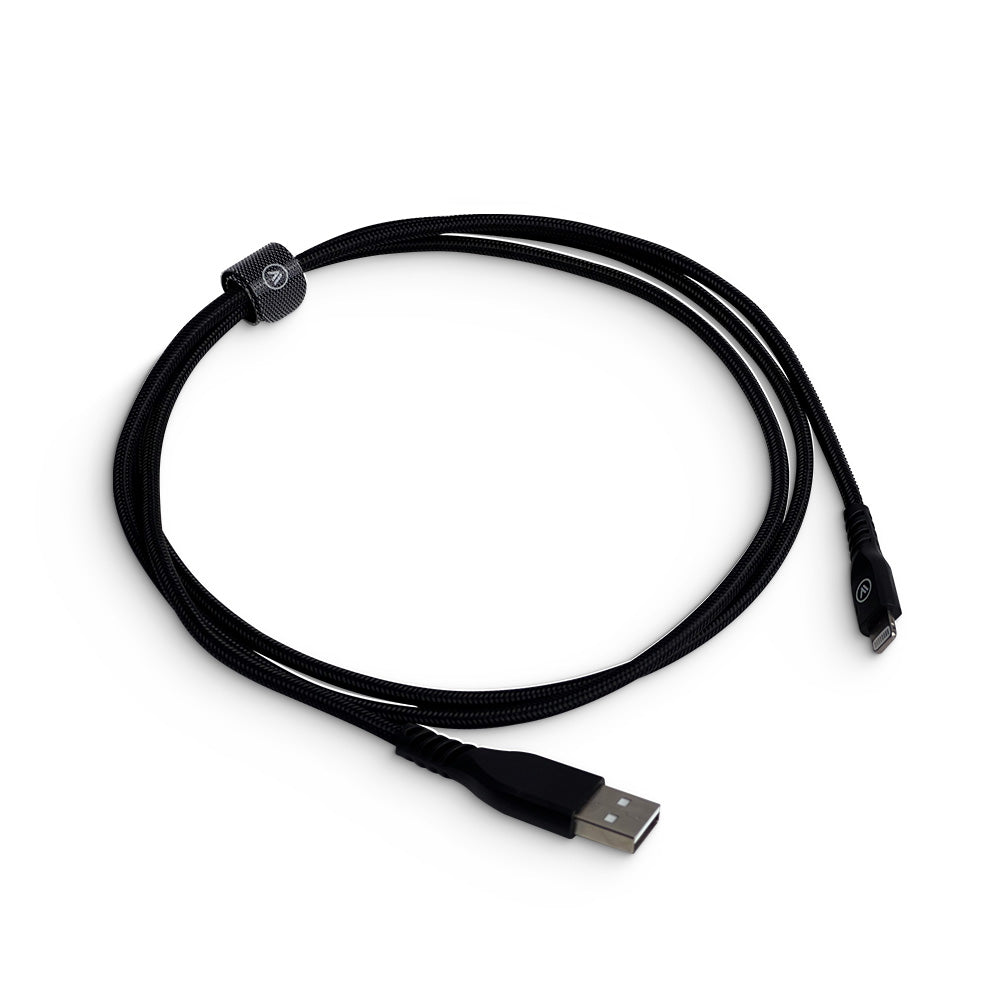 Cabo homologado MFi Strong Cable em Nylon - Preto