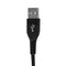 Cabo Homologado MFi Lightning para USB em Nylon 1,2m Preto | Strong Cable iWill