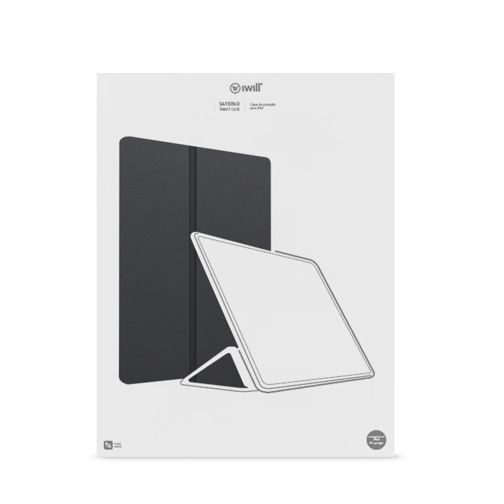 Capa para iPad 10ª Ger (2022) 10.9" - Preta | iWill