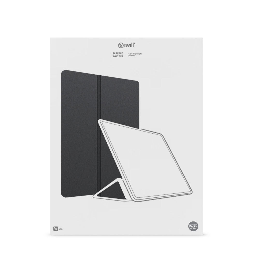 Capa para iPad Pro 11" e iPad Air 4/5 10.9" Preta | iWill