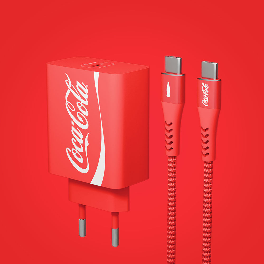 Kit Carregamento Duo Coca-Cola - Home & Office