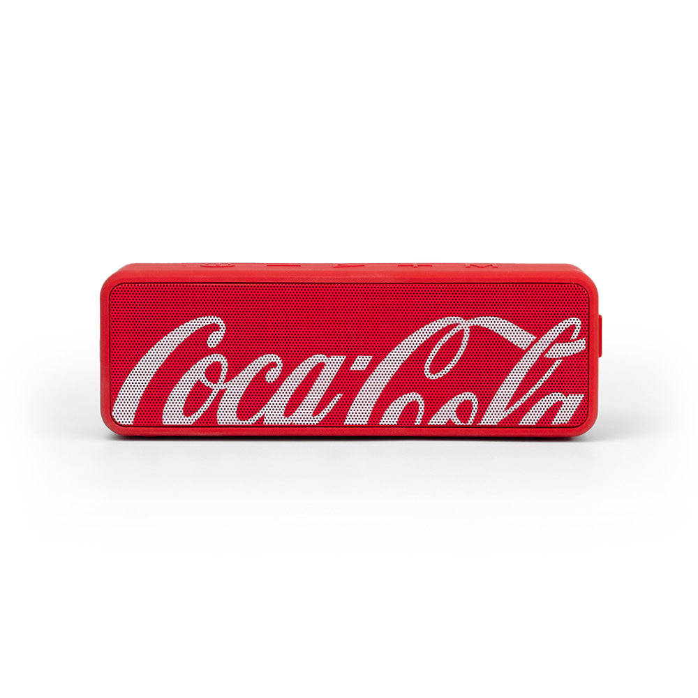 Caixa de Som com Baixos Acentuados Vermelha | Sound Box Coca-Cola