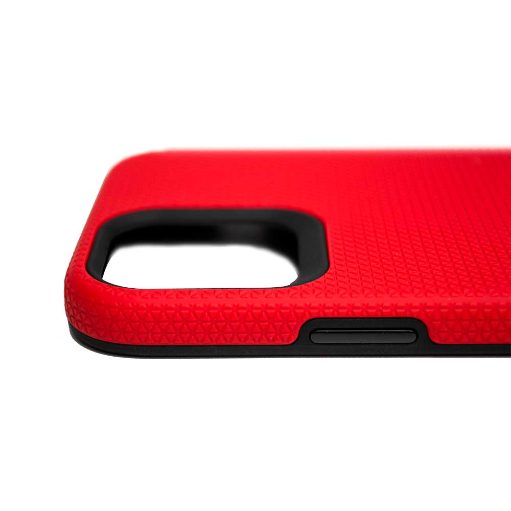 Capa para iPhone 12 e 12 Pro Antichoque Vermelha | Double Case iWill
