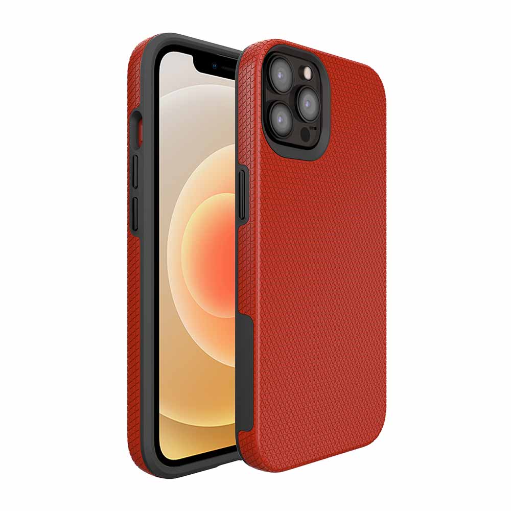 Capa para iPhone 13 Pro Max Antichoque Vermelha | Double Case iWill