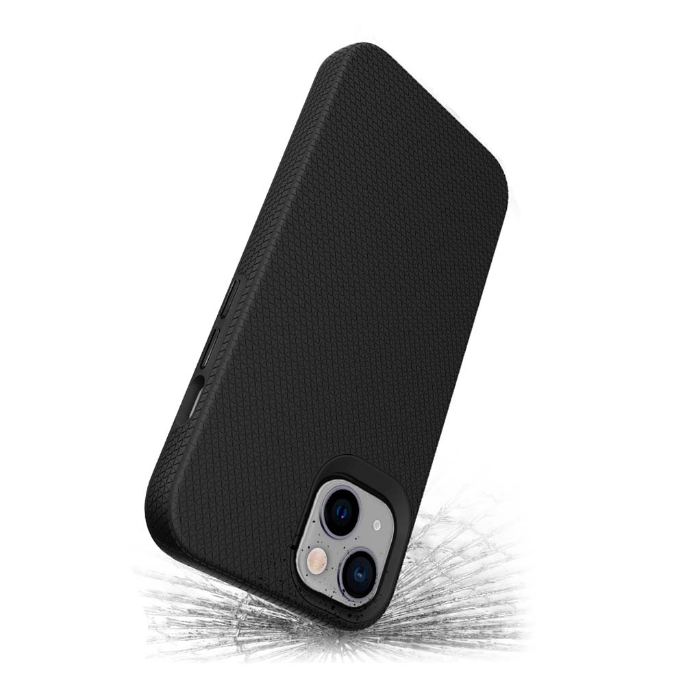 Capa para iPhone 14 Plus Antichoque Preta | Double Case iWill