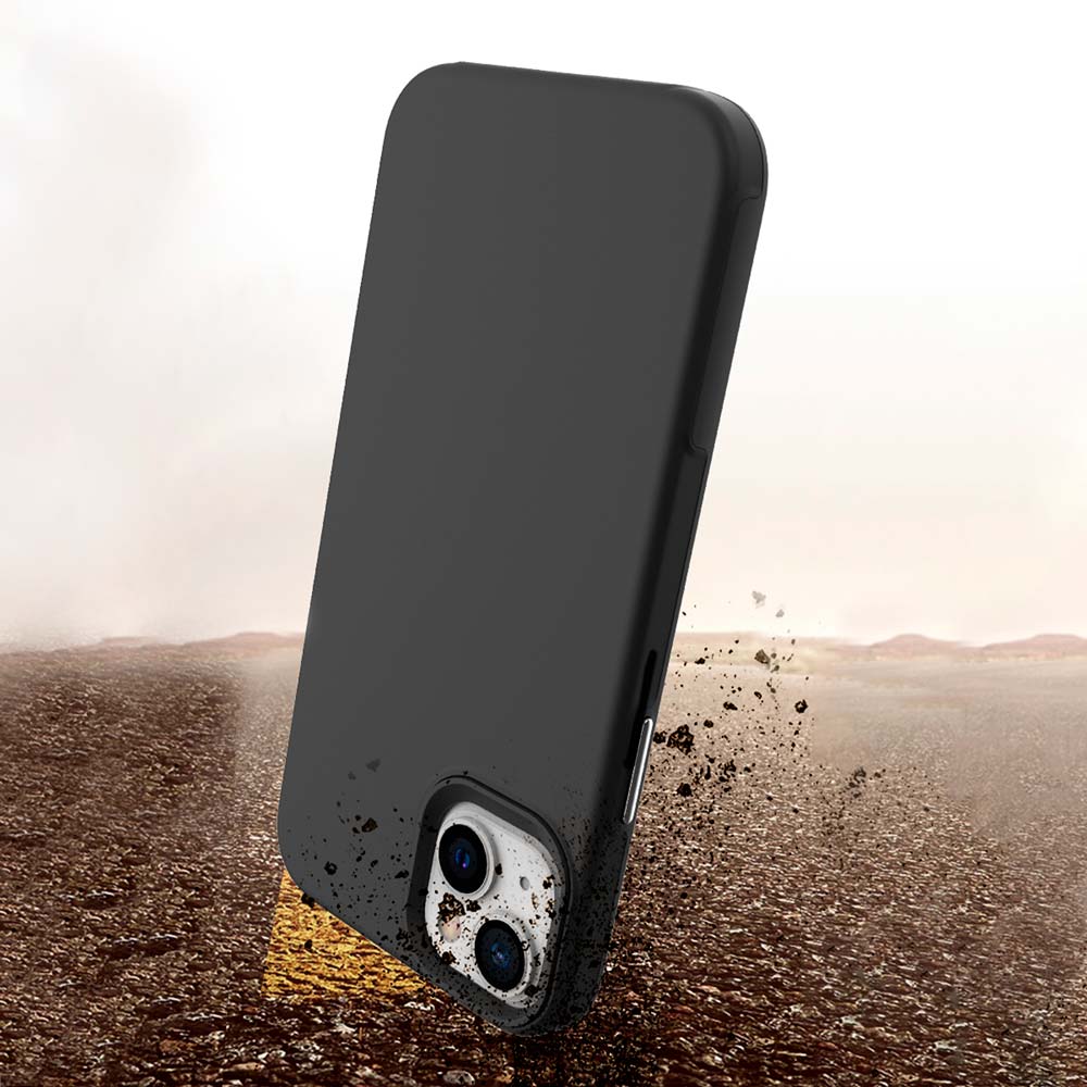 Capa para iPhone 14 Plus Antichoque Preta | Double Lux iWill