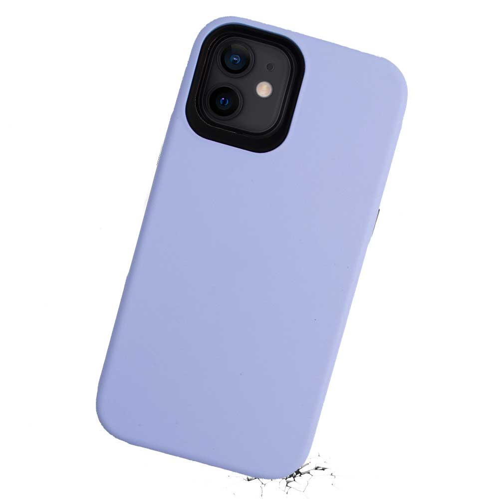 Double Lux Case para iPhone 12 Mini Roxa - Capa Antichoque Dupla