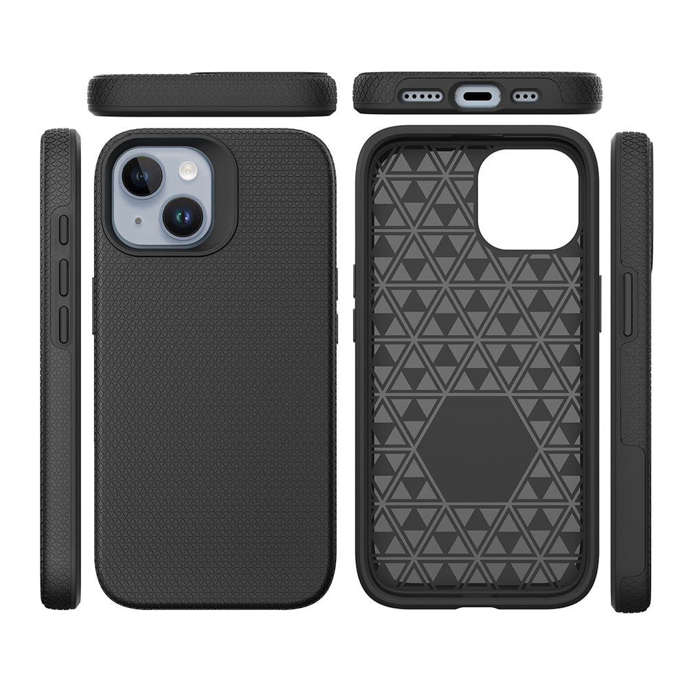 Capa para iPhone 15 Preta | Double Magcase iWill