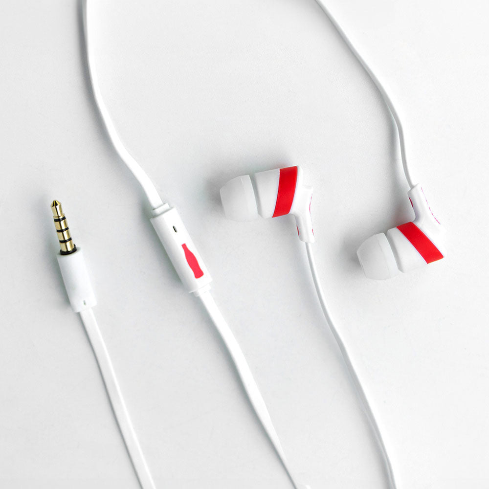 Fone de ouvido easy intra-auricular com microfone - Branco