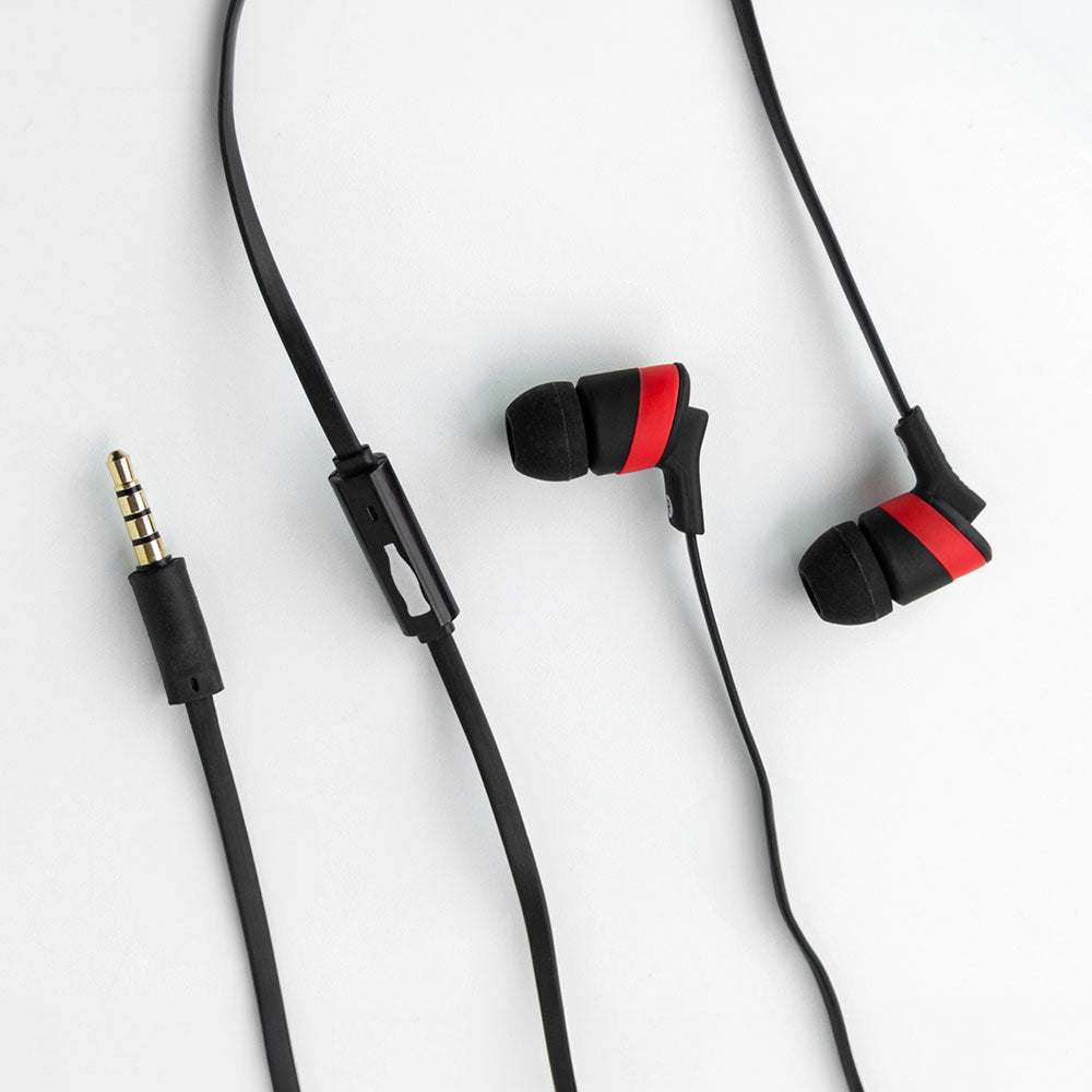 Fone de ouvido easy intra-auricular Coca-Cola com microfone - Preto