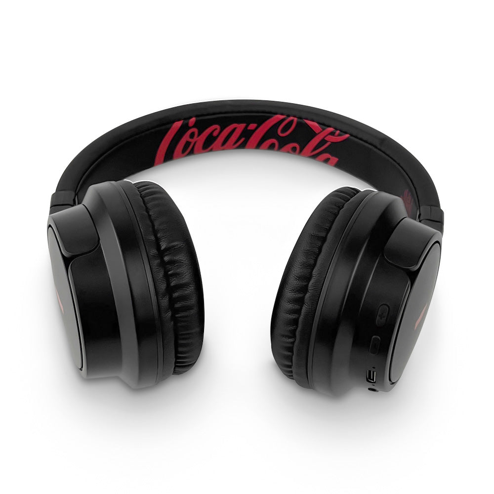 Fone de Ouvido Wireless Preto | Elite Bass Headphone Coca-Cola
