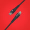 Cabo homologado MFi Lightning para USB-C | Elite Cable Coca-Cola 1,2m - Preto
