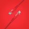 Cabo homologado MFi Lightning para USB-C | Elite Cable Coca-Cola 1,2m - Vermelho
