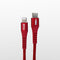 Cabo MFI Lightning para USB-C Vermelho | Elite Cable Coca-Cola