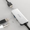Hub USB-C Mini 3 em 1 - HDMI, USB, USB-C - iWill