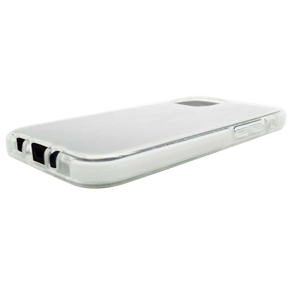 Capa para iPhone 12 Mini Transparente com Branco | Impact Case iWill