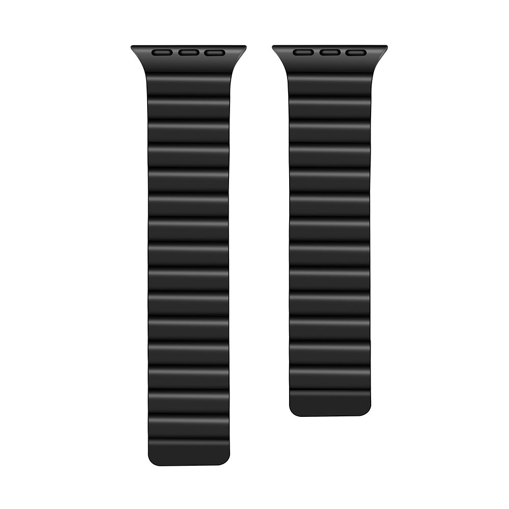 Pulseira Apple Watch® Link Silicone Preta 38/40/41mm - iWill
